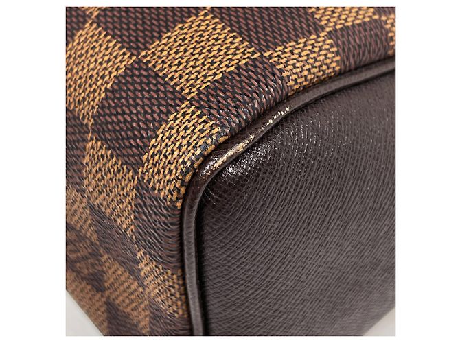 Borsa Louis Vuitton Brera Marrone Damier ebene - vista 3