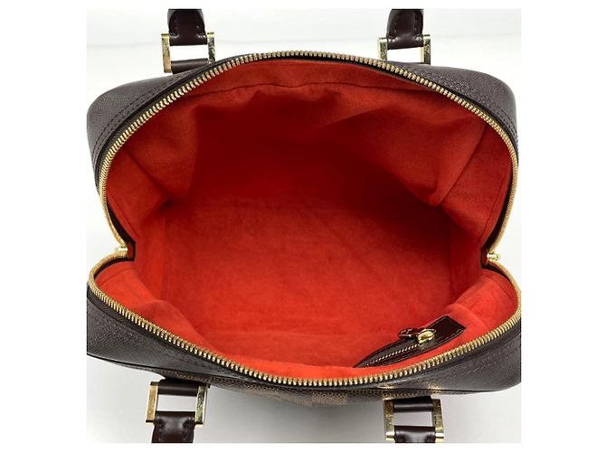 Borsa Louis Vuitton Brera Marrone Damier ebene - vista 8