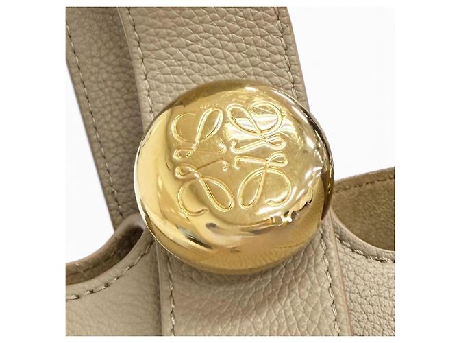Loewe Mini Pebble Beuteltasche Beige - Ansicht 10