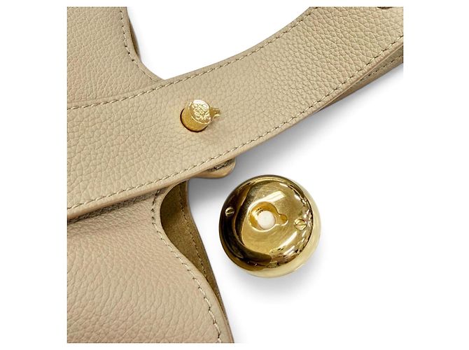 Loewe Mini Pebble Beuteltasche Beige - Ansicht 11