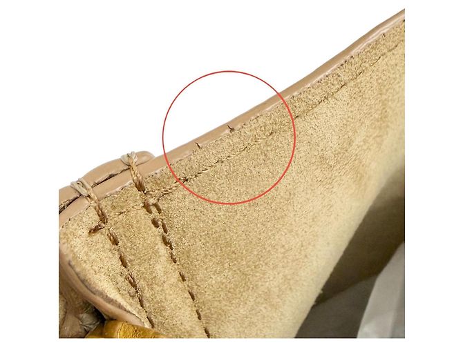 Loewe Mini Pebble Beuteltasche Beige - Ansicht 14