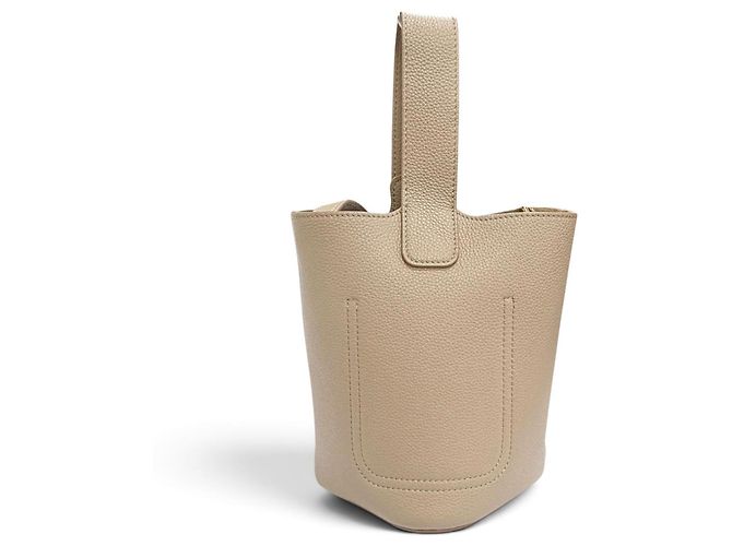 Loewe Mini Pebble Beuteltasche Beige - Ansicht 3
