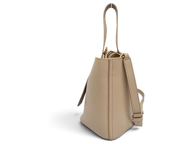Loewe Mini Pebble Beuteltasche Beige - Ansicht 4