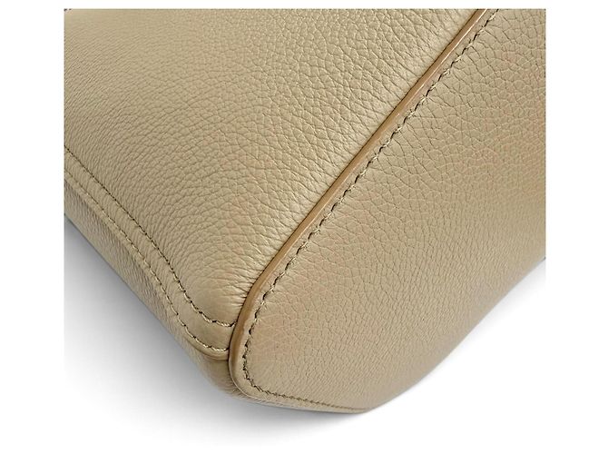 Loewe Mini Pebble Beuteltasche Beige - Ansicht 7