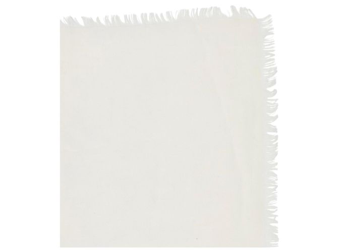 Chanel 19P Cashmere Silk Shawl Beige Cream - view 6