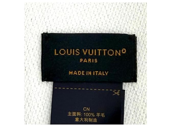 Stola/Sciarpa Louis Vuitton in Gris Clair Monogram - vista 7