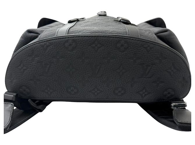 Zaino Louis Vuitton Christopher PM Monogram Nero - vista 5
