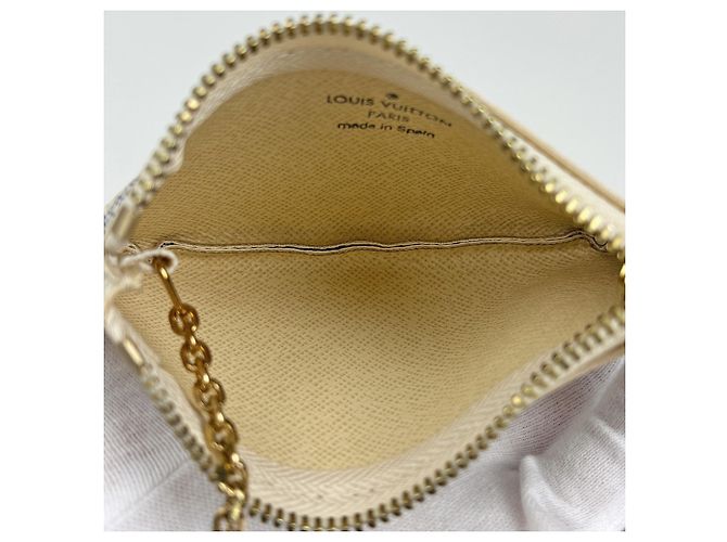 Monedero Louis Vuitton Damier Azur Blanco - vista 5