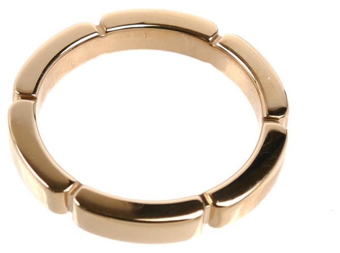 Anello Cartier Maillon Panthère in oro rosa 18K con diamanti - vista 4