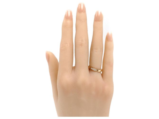 Anello Cartier Maillon Panthère in oro rosa 18K con diamanti - vista 7