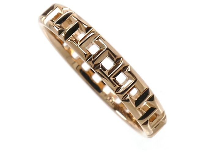Tiffany & Co Tiffany 18K Pink Gold T True Narrow Band Ring - Ansicht 2
