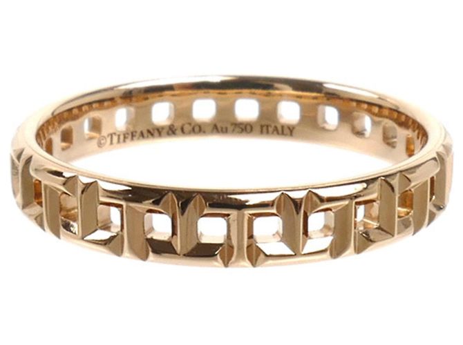 Tiffany & Co Tiffany 18K Pink Gold T True Narrow Band Ring - Ansicht 3