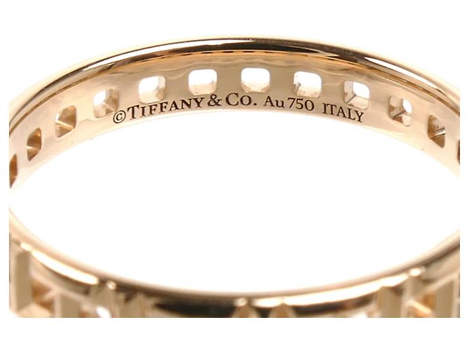 Tiffany & Co Tiffany 18K Pink Gold T True Narrow Band Ring - Ansicht 6