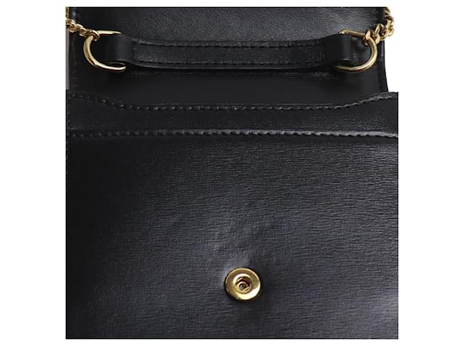 Céline Borsa a tracolla e porta cellulare Celine Triomphe Nero - vista 5