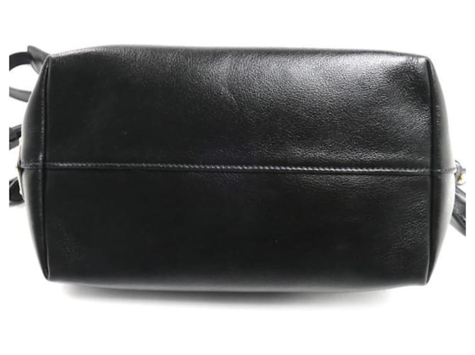 Borsa a tracolla 2-Way Prada Vitello Daino Nero - vista 3