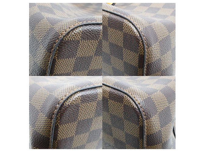 Néonoé Borsa a tracolla Louis Vuitton NeoNoe D'oro Damier ebene - vista 6