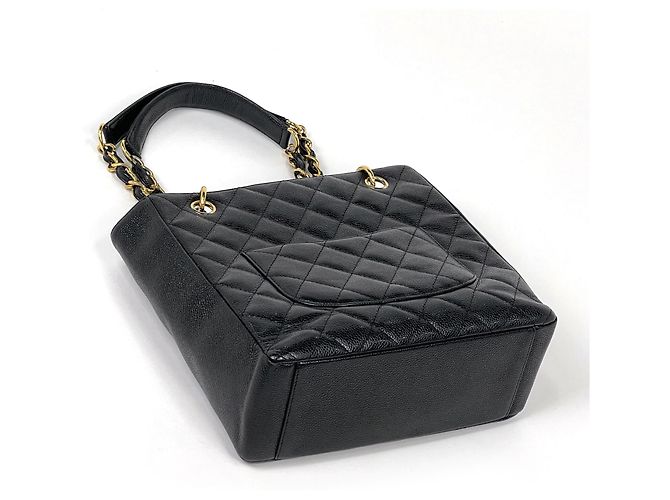 Borsa Tote Chanel Matelassé Nera Nero - vista 2