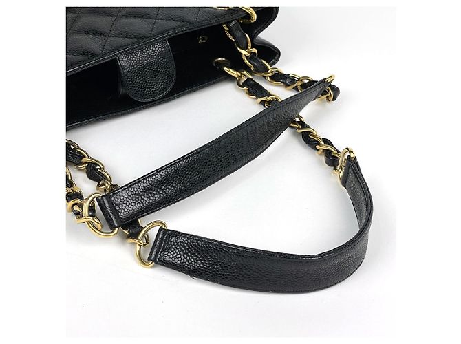 Borsa Tote Chanel Matelassé Nera Nero - vista 5
