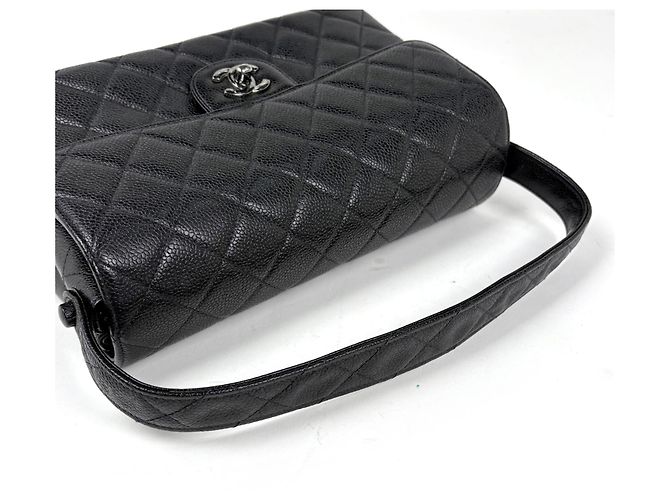 Bolso Chanel Matelassé Negro - vista 4