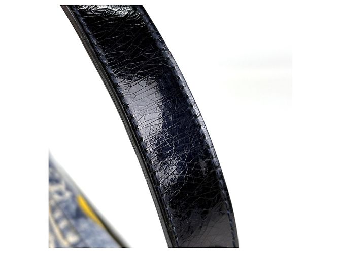 Christian Dior Saddle Bag aus hellblauem Denim - Ansicht 6