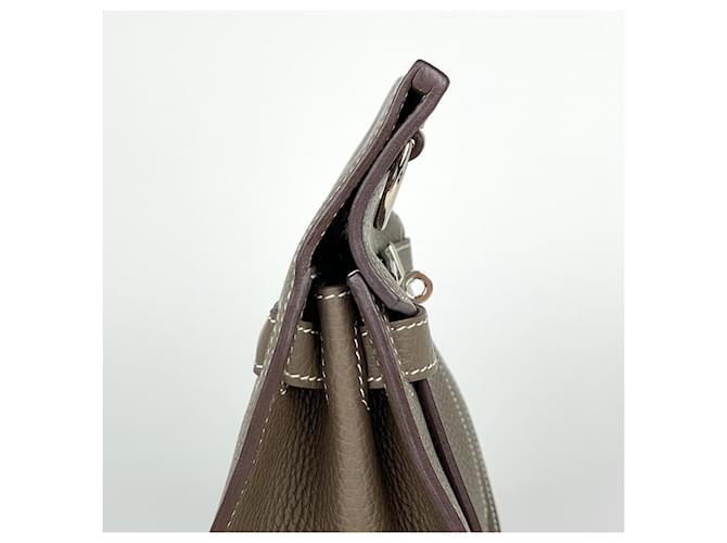 Hermès Borsa a tracolla Hermes Jypsiere 28 Taupe - vista 4