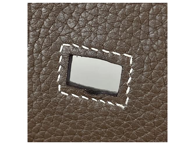Hermès Borsa a tracolla Hermes Jypsiere 28 Taupe - vista 6