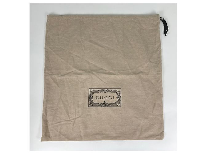 Saco Tote Gucci GUCCI em Ivory e Navy Cru Azul marinho - vista 7