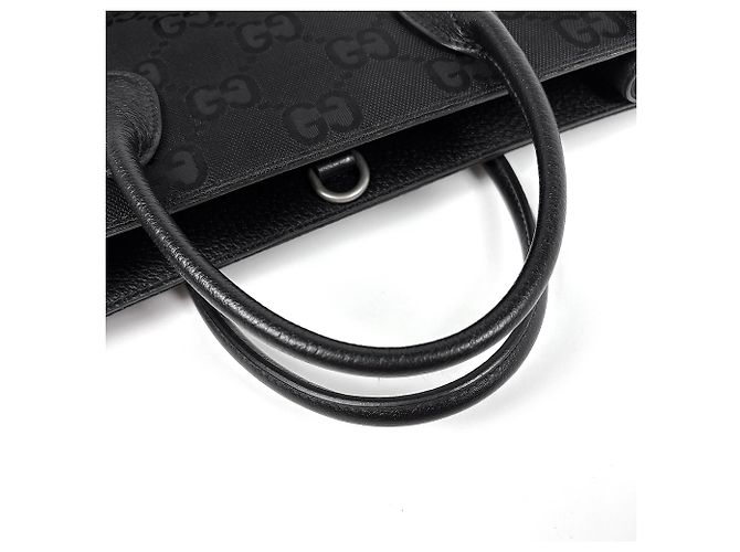 Borsa Tote 2-Way in nylon Gucci Off the Grid Nero - vista 5