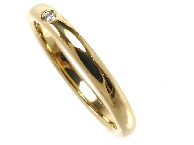 Tiffany & Co Anello Stacking Tiffany in Oro Giallo 18K - vista 2