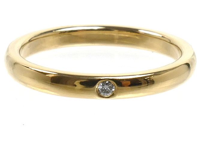 Tiffany & Co Anello Stacking Tiffany in Oro Giallo 18K - vista 3