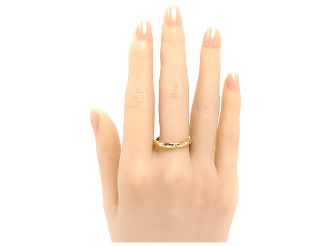Tiffany & Co Anello Stacking Tiffany in Oro Giallo 18K - vista 7