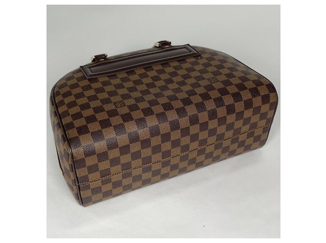 Borsa Louis Vuitton Nolita Marrone Damier ebene - vista 2