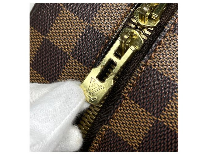 Borsa Louis Vuitton Nolita Marrone Damier ebene - vista 4