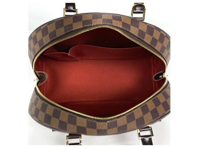 Borsa Louis Vuitton Nolita Marrone Damier ebene - vista 7