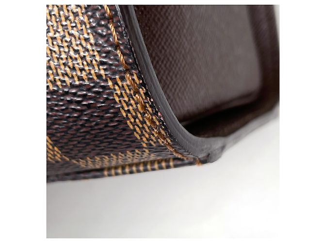 Borsa Louis Vuitton Damier Brown Triana Marrone Damier ebene - vista 3