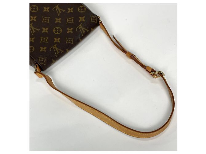 Borsa a tracolla Louis Vuitton Musette Salsa Marrone - vista 5
