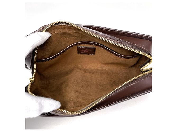 Borsa Clutch Louis Vuitton Damier Marrone Damier ebene - vista 6