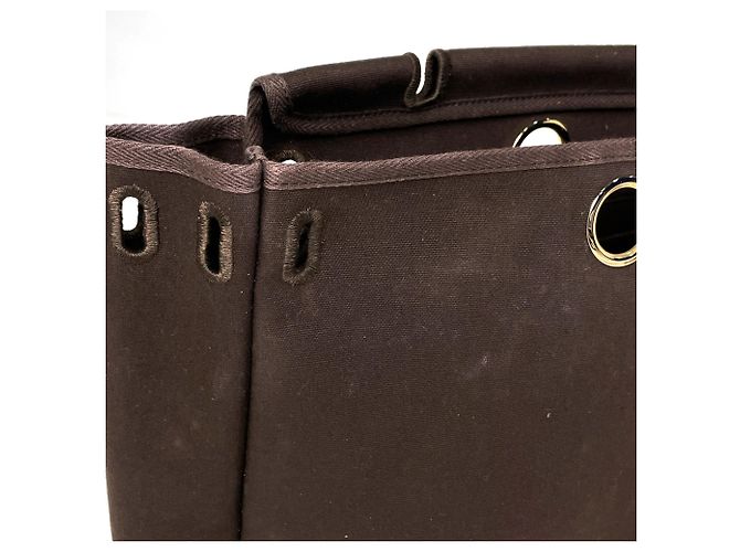 Hermès Hermes Herbag PM Handtasche Braun - Ansicht 9