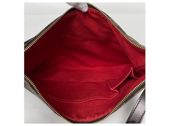 Borsa a tracolla Louis Vuitton Bloomsbury PM Marrone Damier ebene - vista 7