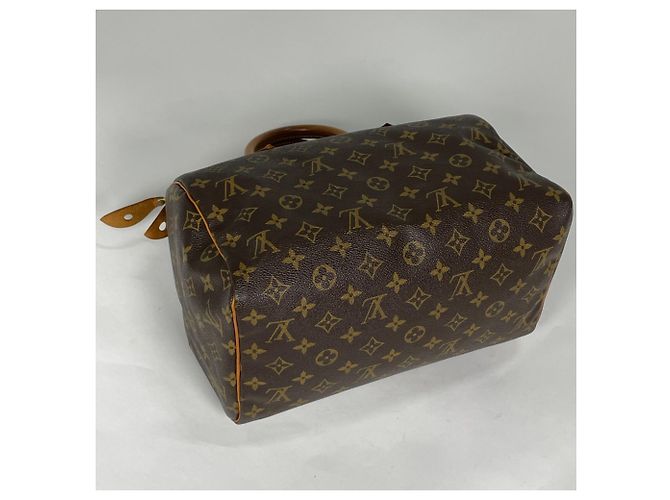 Borsa a mano Louis Vuitton Speedy 30 Marrone - vista 2