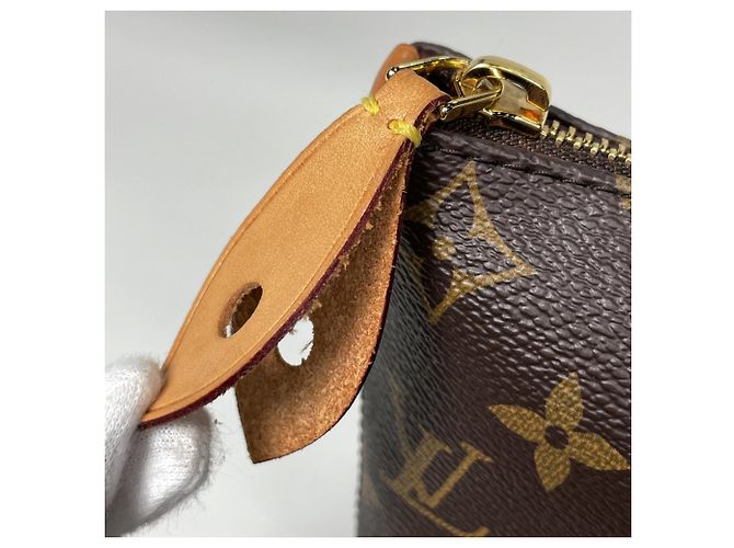 Borsa Tote Louis Vuitton Iena PM Marrone - vista 4