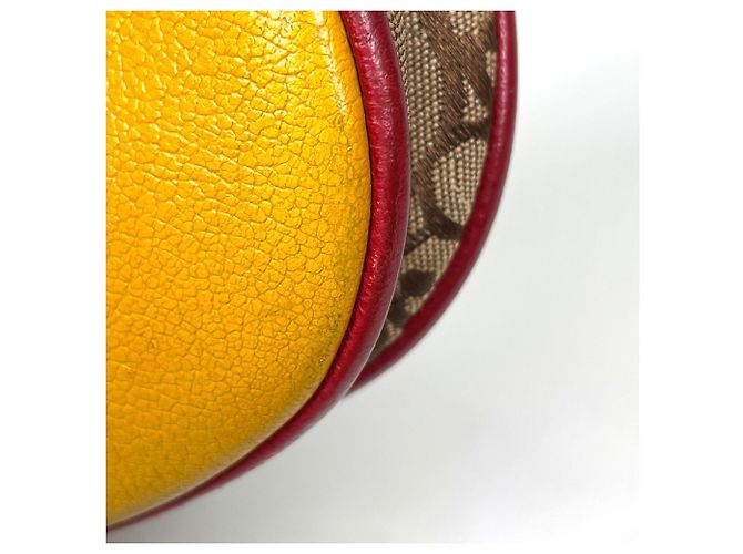 Christian Dior Rasta Trotter Schultertasche Braun Mehrfarben - Ansicht 6