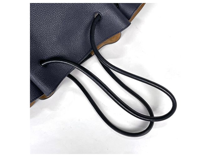 Bolso Tote de cordón Loewe Flamenco Knot Small Azul marino - vista 4