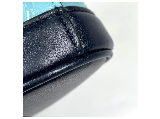 Bolsa de couro azul para mulheres Gucci - vista 3