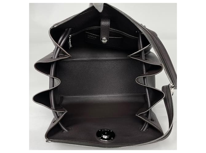 Borsa Loewe Madrid 2-Way Marrone scuro - vista 11