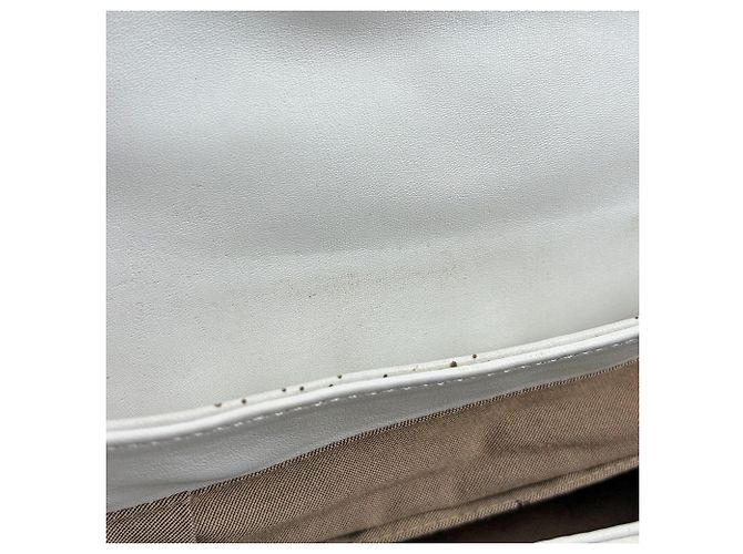 Bolsa de Ombro Fendi Zucca Branco - vista 10