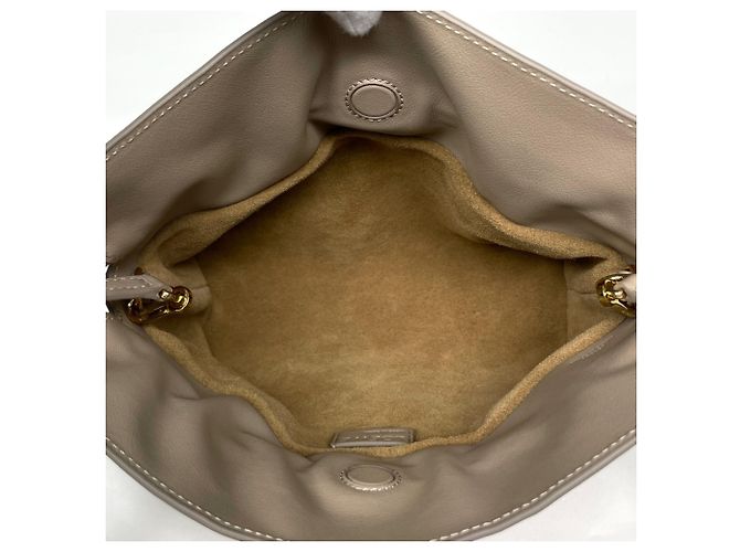 Loewe Flamenco Mini Clutch Tasche Beige - Ansicht 10