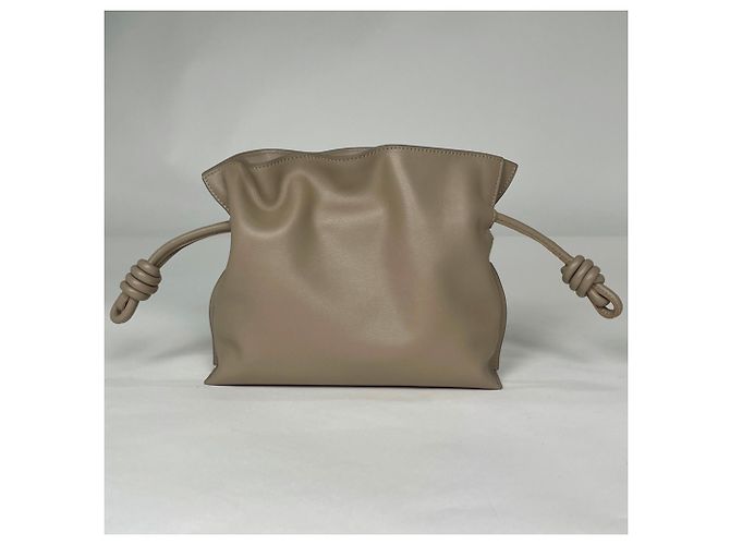 Loewe Flamenco Mini Clutch Tasche Beige - Ansicht 3