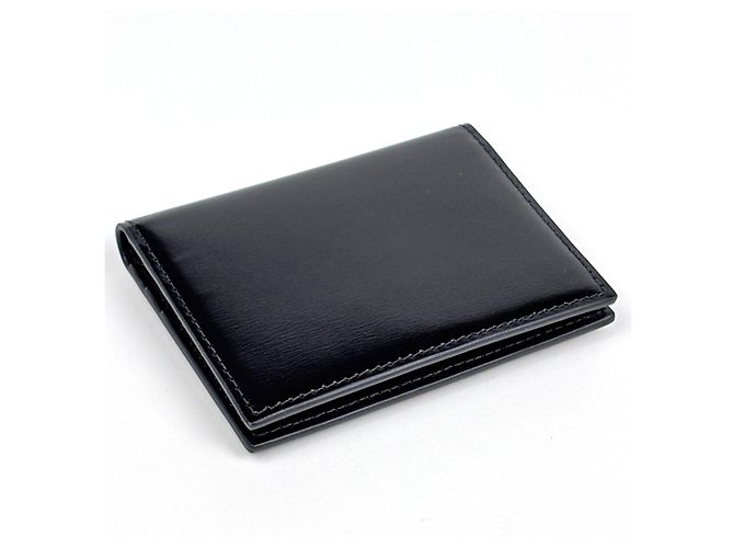 Céline Portabiglietti in pelle nera Celine Nero - vista 2