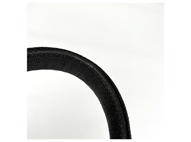 Borsa Tote Prada Canapa Nero - vista 6